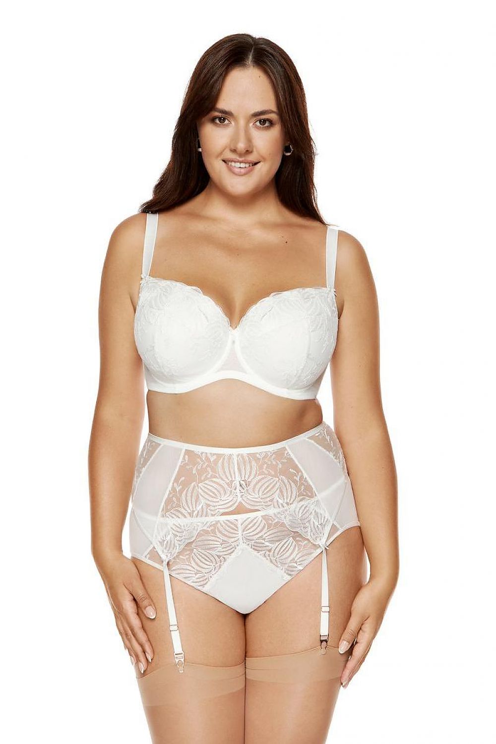 Jurk Gorteks beige - productweergave 2 Secretelles