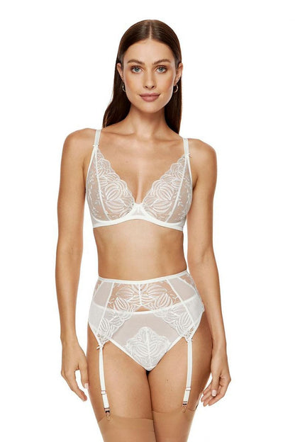 Jurk Gorteks beige - productweergave 1 Secretelles