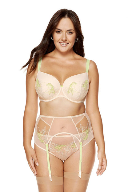 Jurk Gorteks beige - productweergave 2 Secretelles