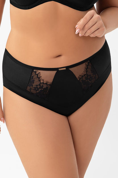 Slip Gorsenia Lingerie zwart 216146 - productweergave 1 Secretelles