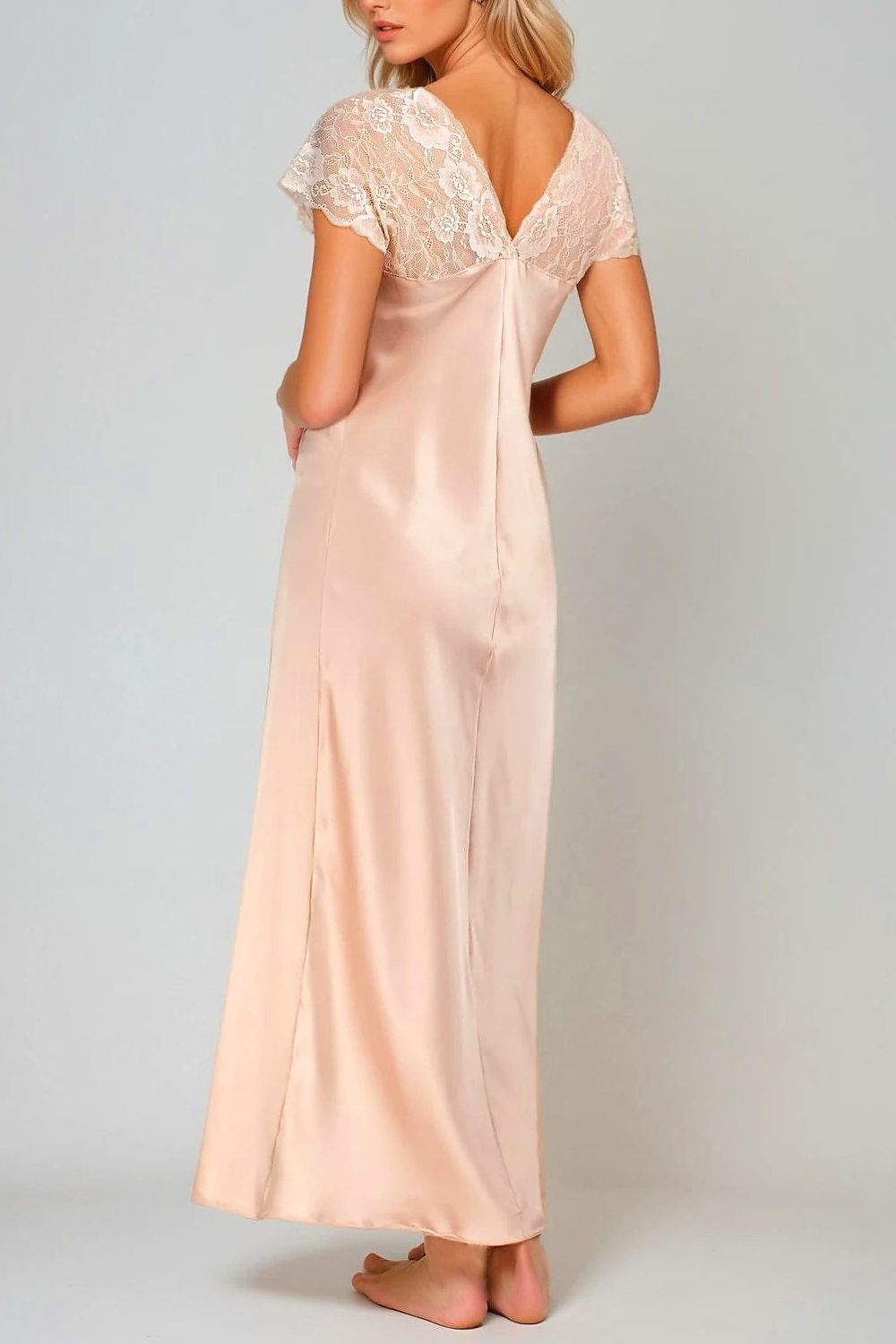 Nachtjapon Kalimo beige 220108 - productweergave 2 Secretelles