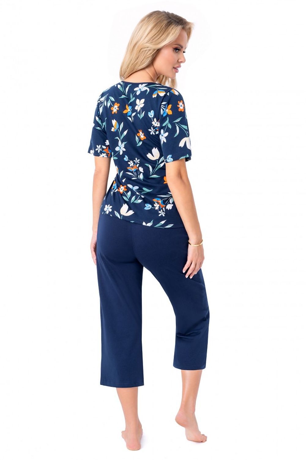 Pyjama Donna bleu 218031 - vue produit 2 Secretelles