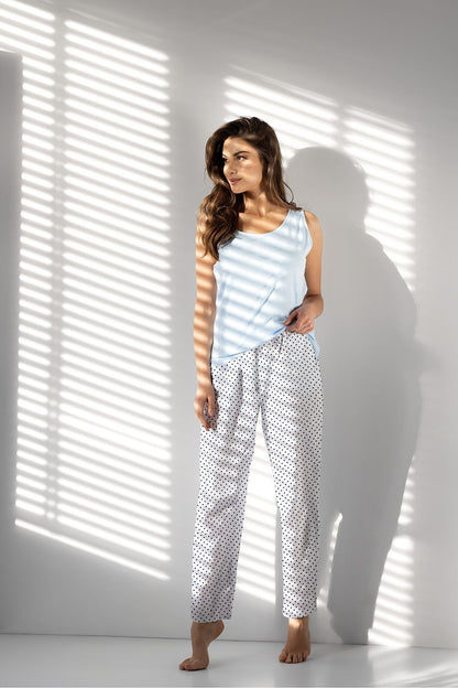 Pyjama Momenti Per Me blauw 194511 - productweergave 2 Secretelles