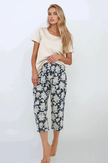 Pyjama Momenti Per Me blauw 216412 - productweergave 3 Secretelles