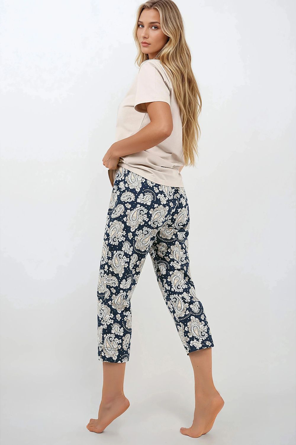 Pyjama Momenti Per Me blauw 216412 - productweergave 1 Secretelles