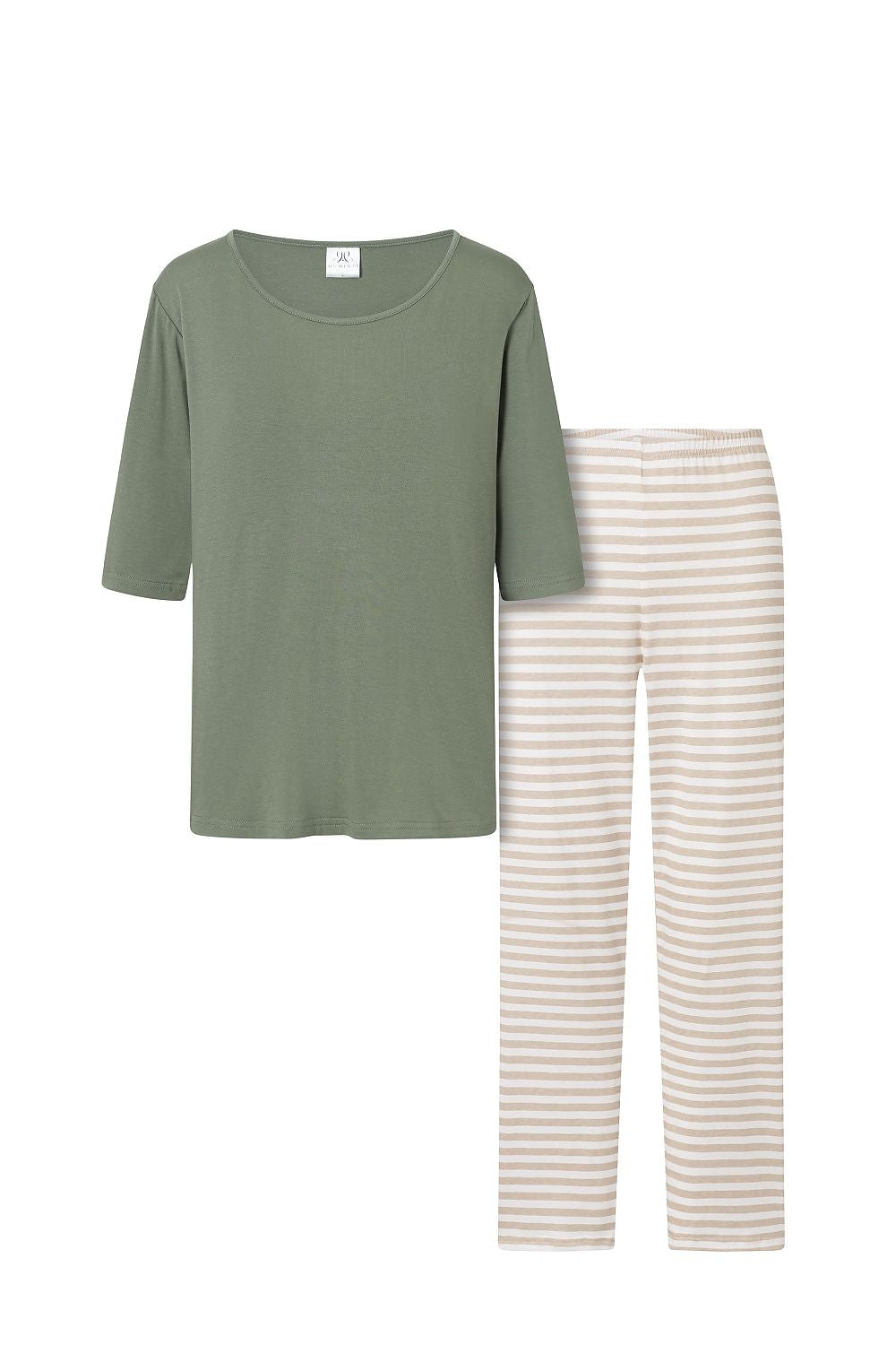 Pyjama Momenti Per Me groen 211666 - productweergave 2 Secretelles