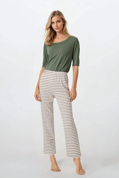 Pyjama Momenti Per Me groen 211666 - productweergave 1 Secretelles