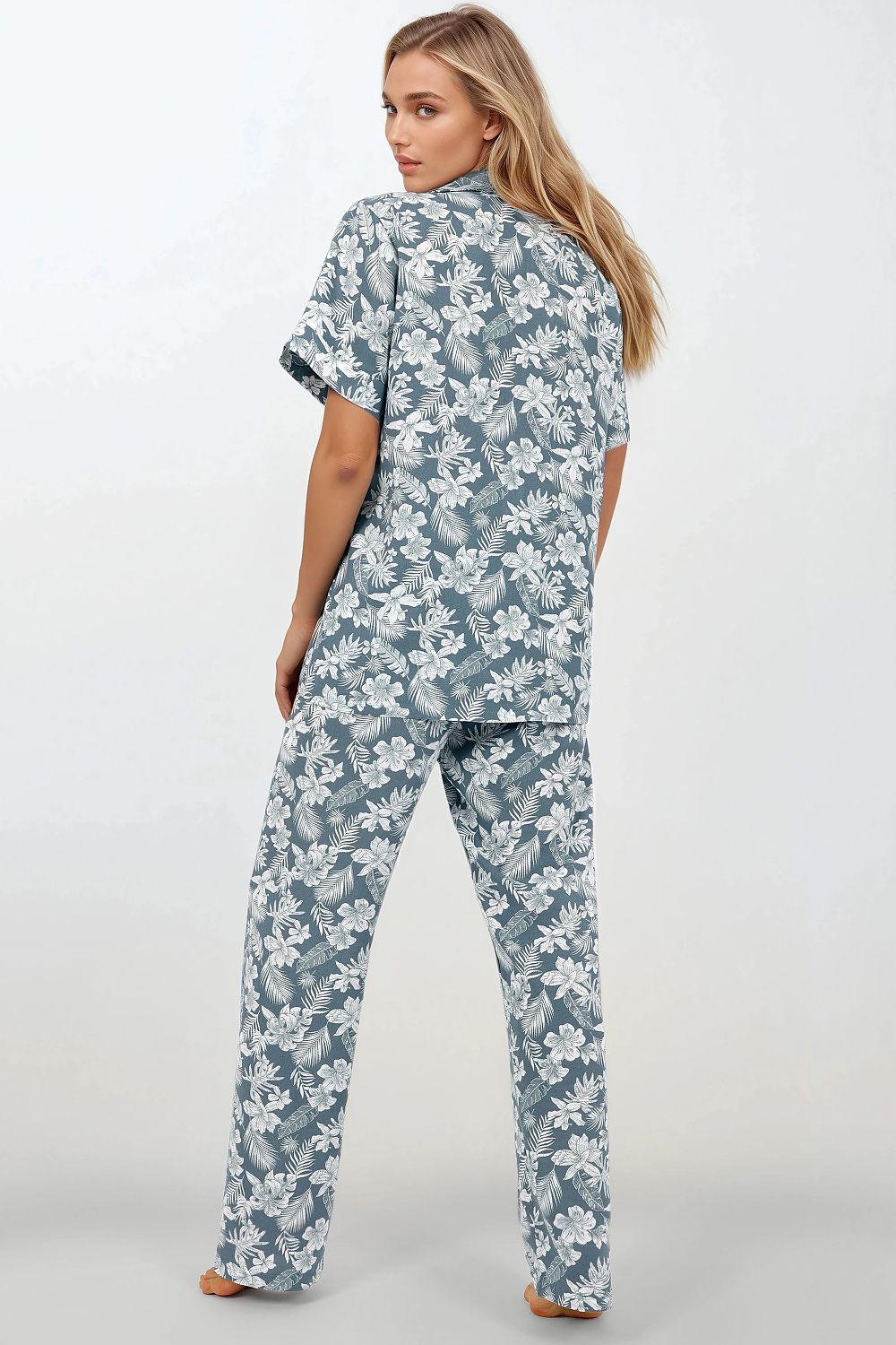 Pyjama Momenti Per Me groen 215911 - productweergave 3 Secretelles