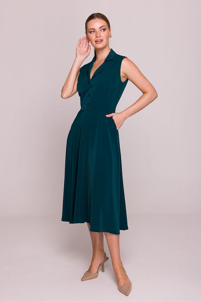 Jurk Stylove groen 214661 - productweergave 1 Secretelles