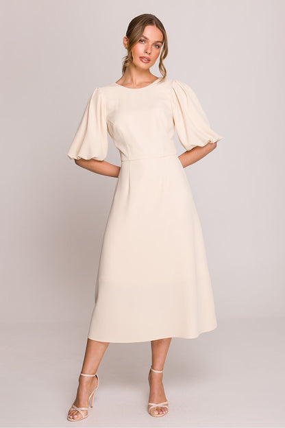 Jurk Stylove beige 209096 - productweergave 2 Secretelles