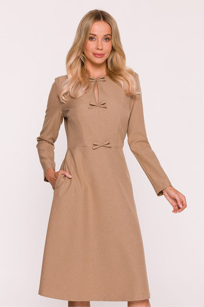 Jurk Stylove beige 217281 - productweergave 13 Secretelles