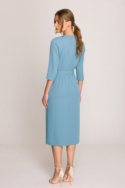 Jurk Stylove blauw 209115 - productweergave 3 Secretelles