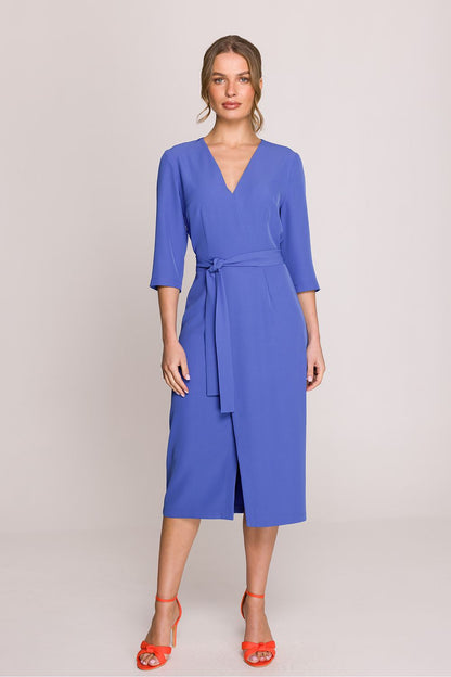Jurk Stylove blauw 209115 - productweergave 7 Secretelles