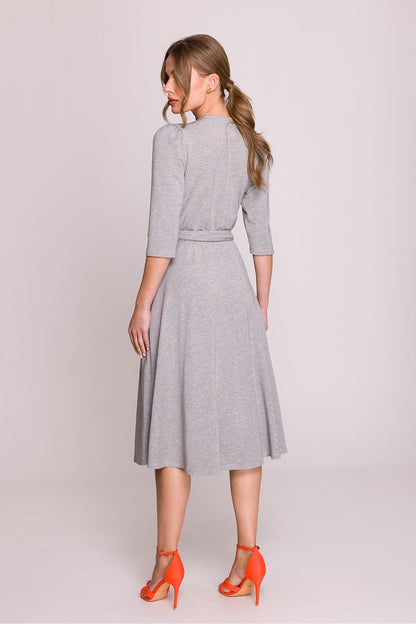 Jurk Stylove grijs 209084 - productweergave 2 Secretelles