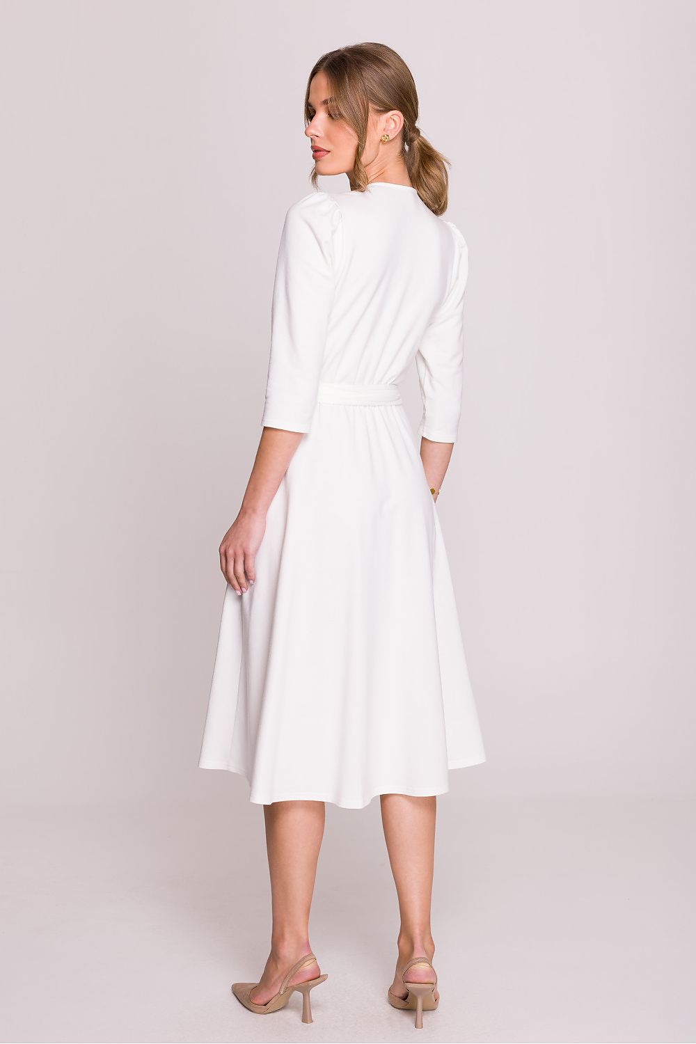 Jurk Stylove grijs 209084 - productweergave 4 Secretelles