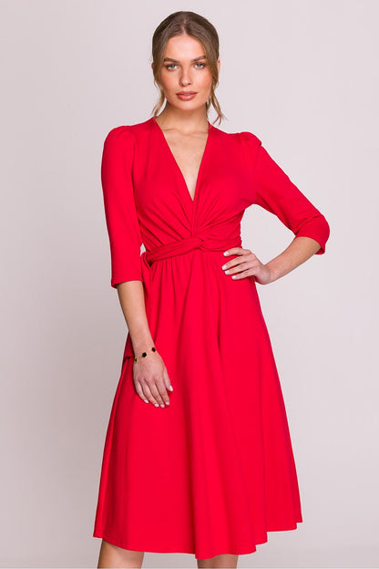 Jurk Stylove grijs 209084 - productweergave 5 Secretelles