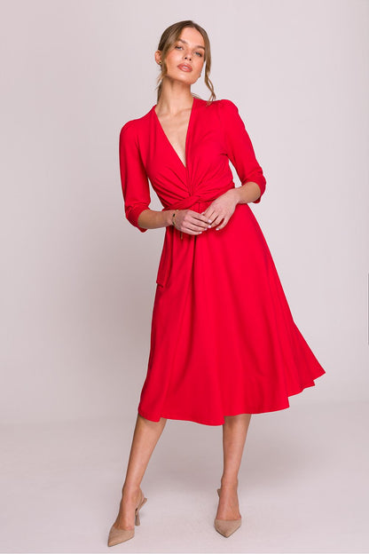 Jurk Stylove grijs 209084 - productweergave 6 Secretelles