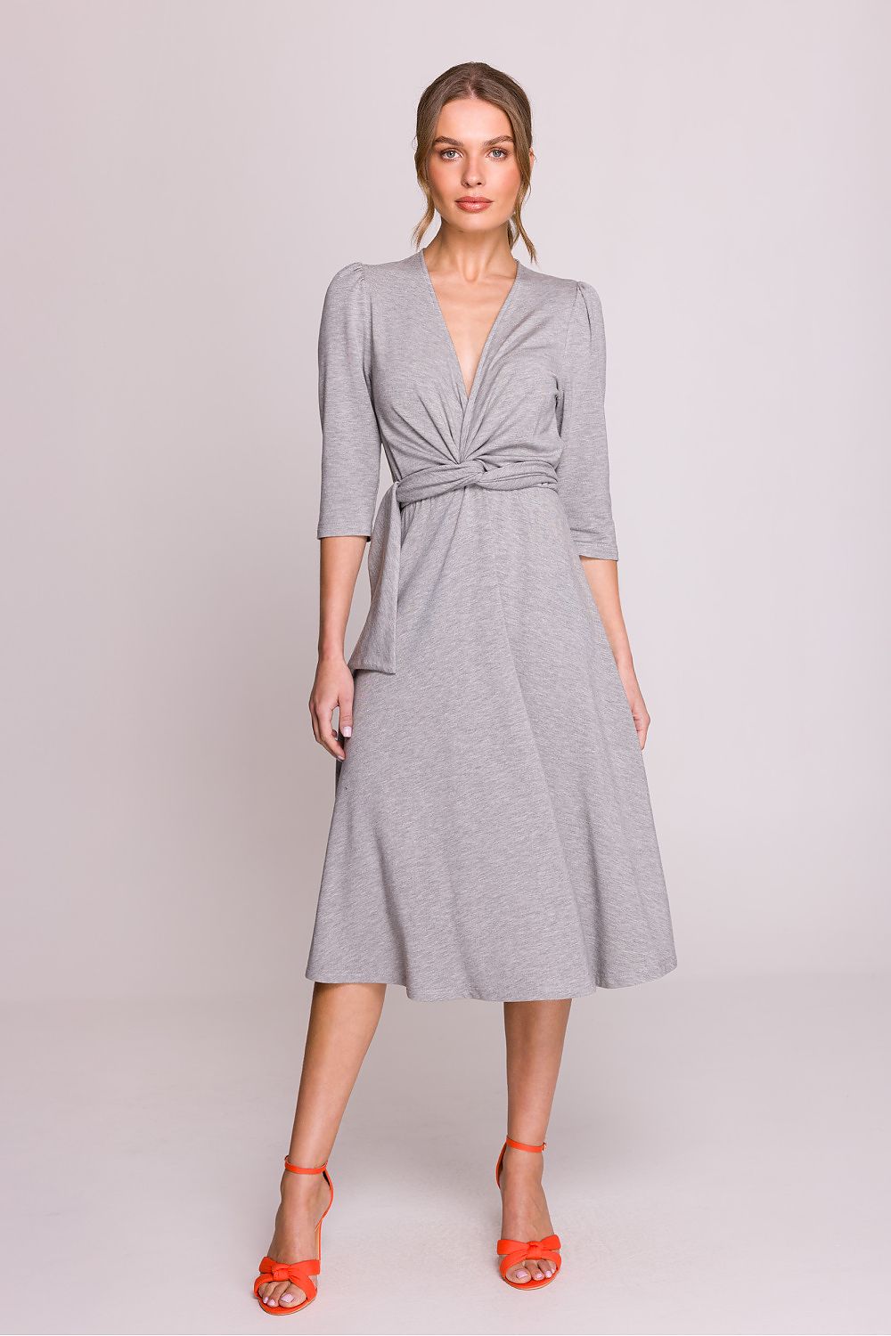 Jurk Stylove grijs 209084 - productweergave 1 Secretelles