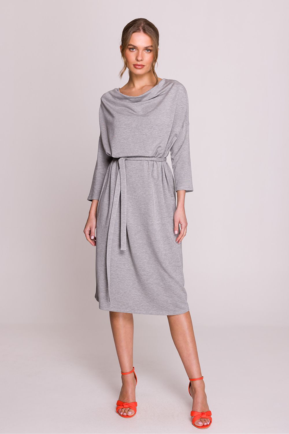 Jurk Stylove grijs 209088 - productweergave 2 Secretelles