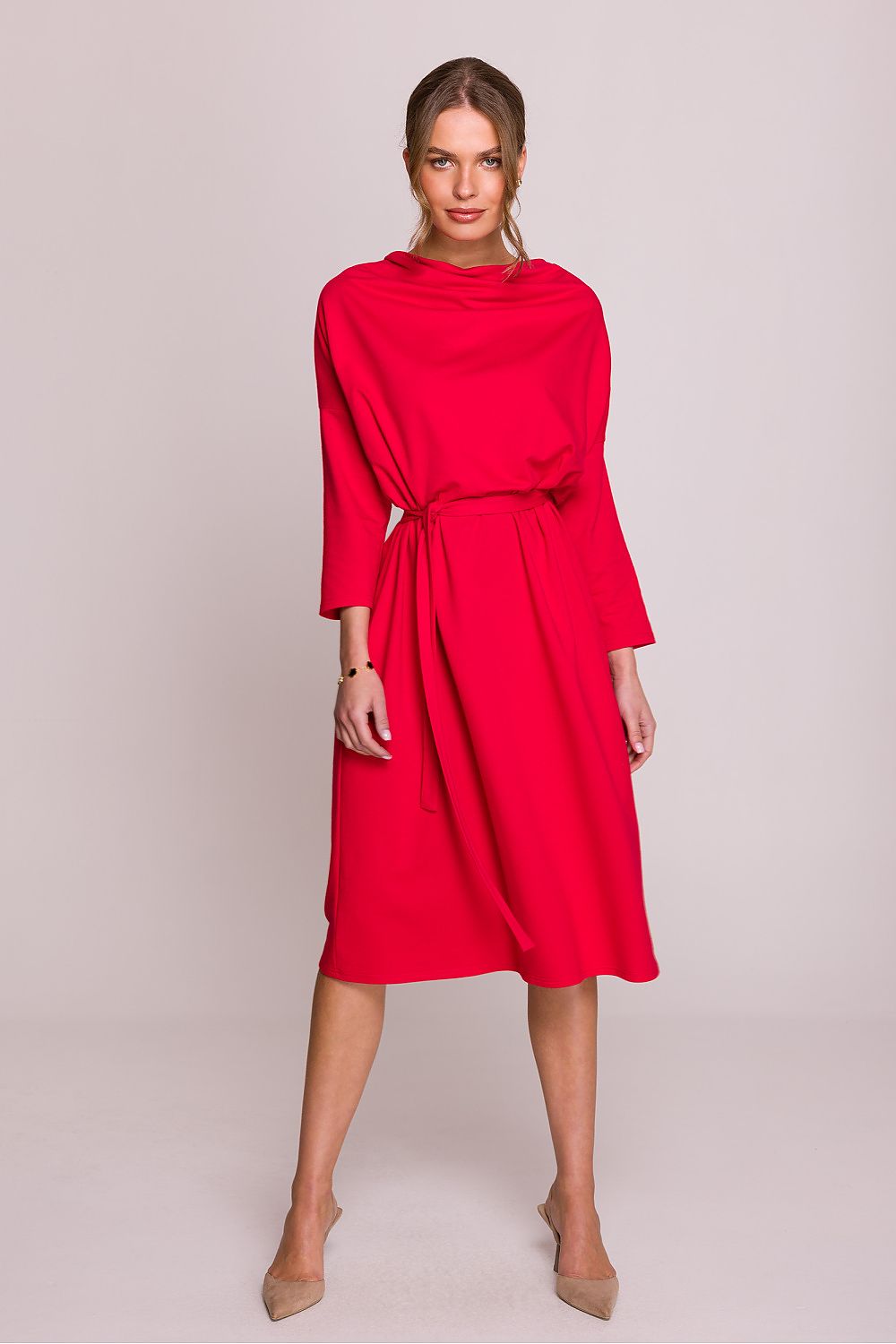 Jurk Stylove grijs 209088 - productweergave 7 Secretelles
