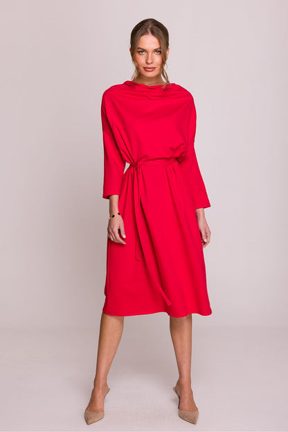 Jurk Stylove grijs 209088 - productweergave 7 Secretelles