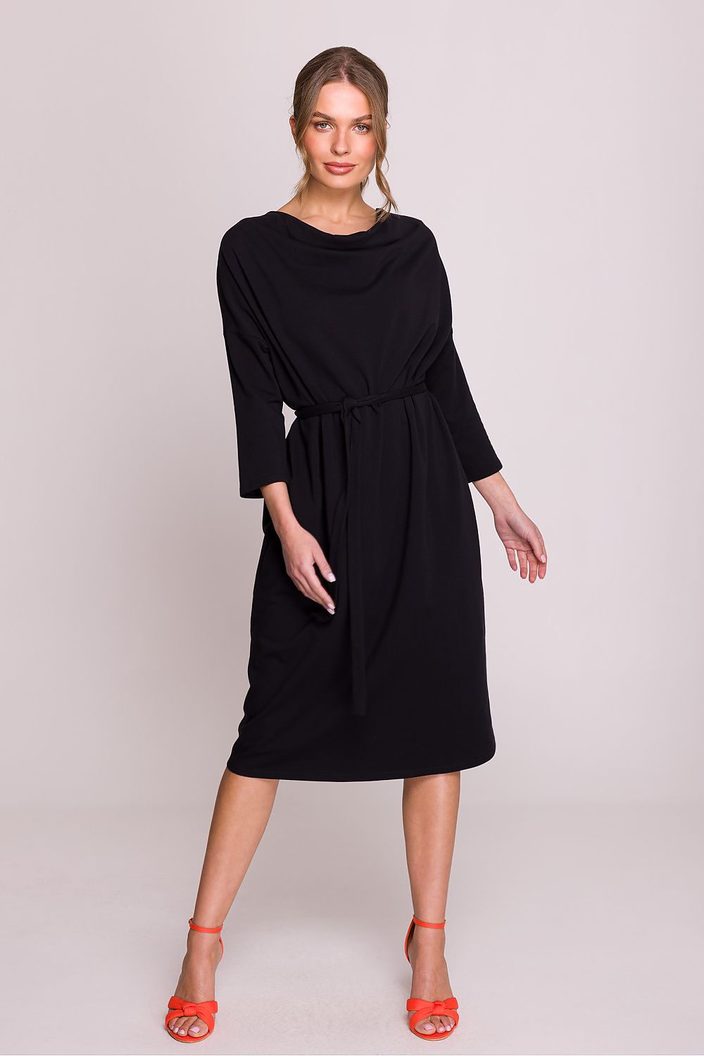 Jurk Stylove grijs 209088 - productweergave 9 Secretelles