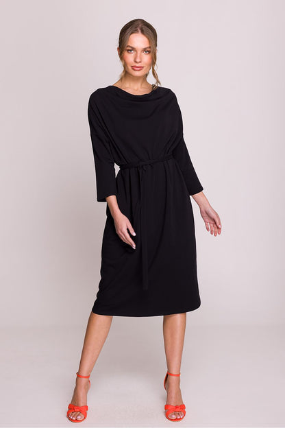 Jurk Stylove grijs 209088 - productweergave 9 Secretelles