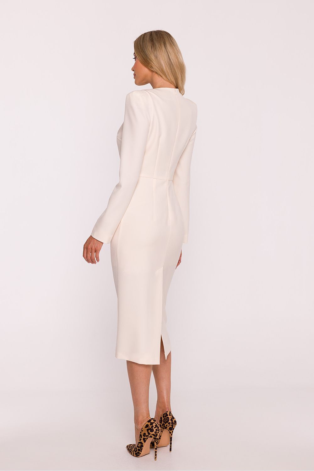Jurk Stylove grijs 217286 - productweergave 6 Secretelles
