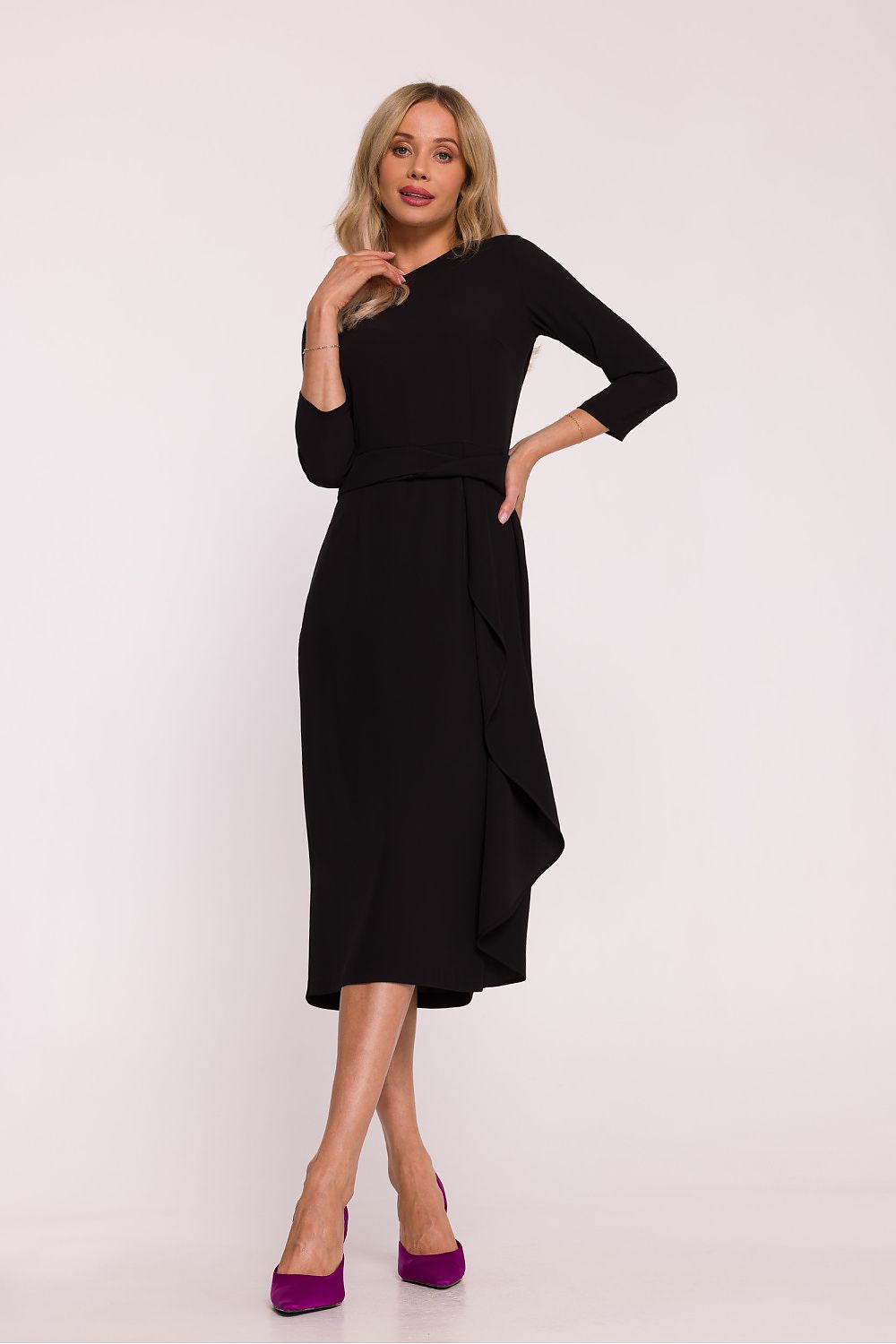 Jurk Stylove paars 219917 - productweergave 8 Secretelles