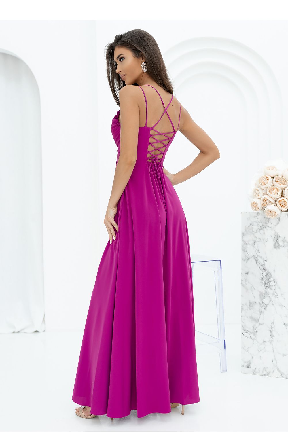 Jurk With You paars 208830 - productweergave 2 Secretelles