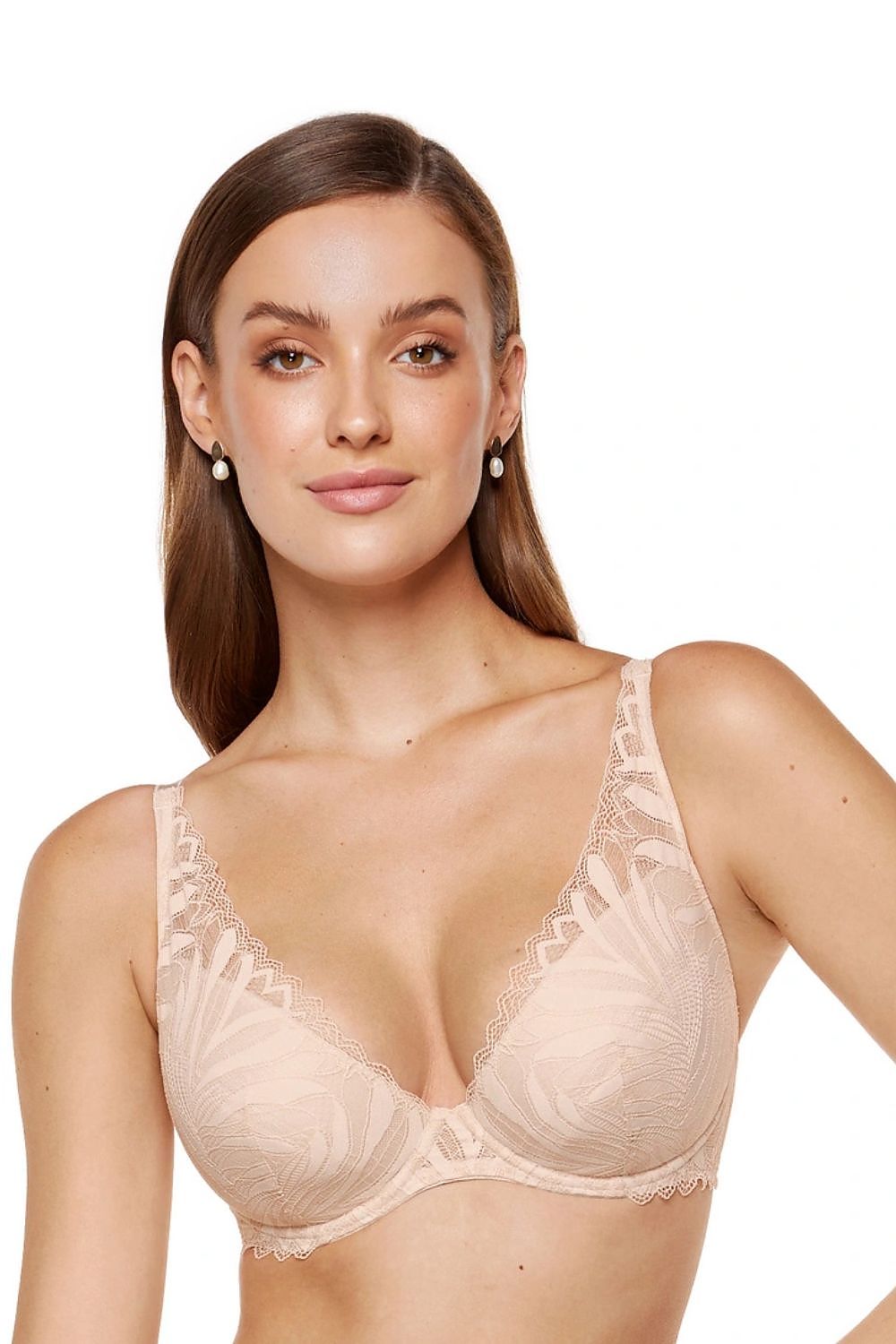 Bh kant katoen push-up beige - Gorteks image 1