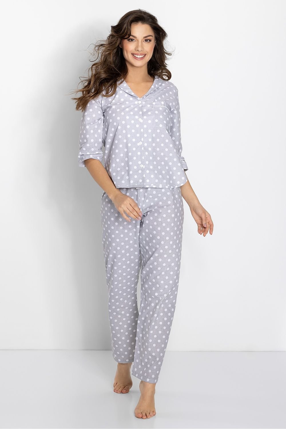 Pyjama Momenti Per Me grijs 193640 - productweergave 1 Secretelles